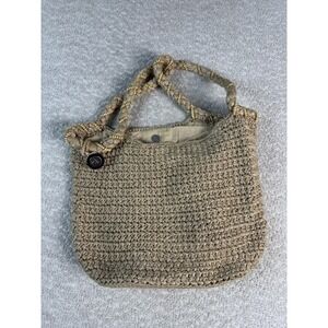 The‎ Sak Shoulder Bag Womens Medium Crochet Bead Boho Tote Purse Handbag